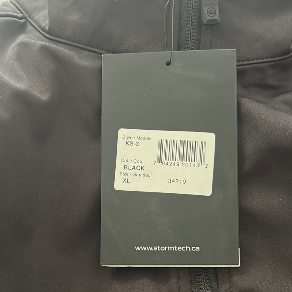 Storm Black Performance Jacket Full-Zip Soft-Shell - Picture 5 of 7